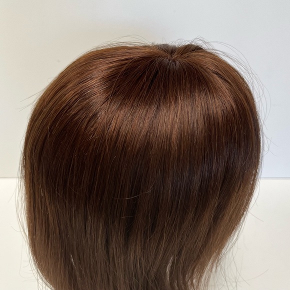 Remy Human Hair Clip-on Bangs Top Piece - Picture 7 of 16